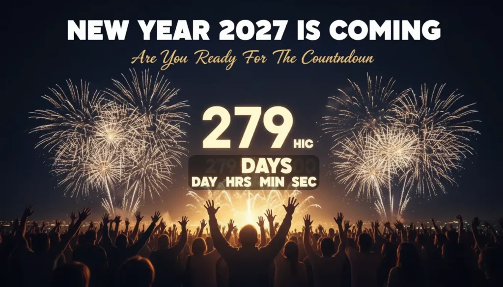 How Many Days Until New Year 2027