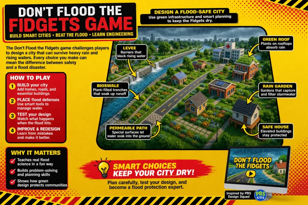 Don’t Flood the Fidgets Game Guide for Beginners don't flood the fidgets game