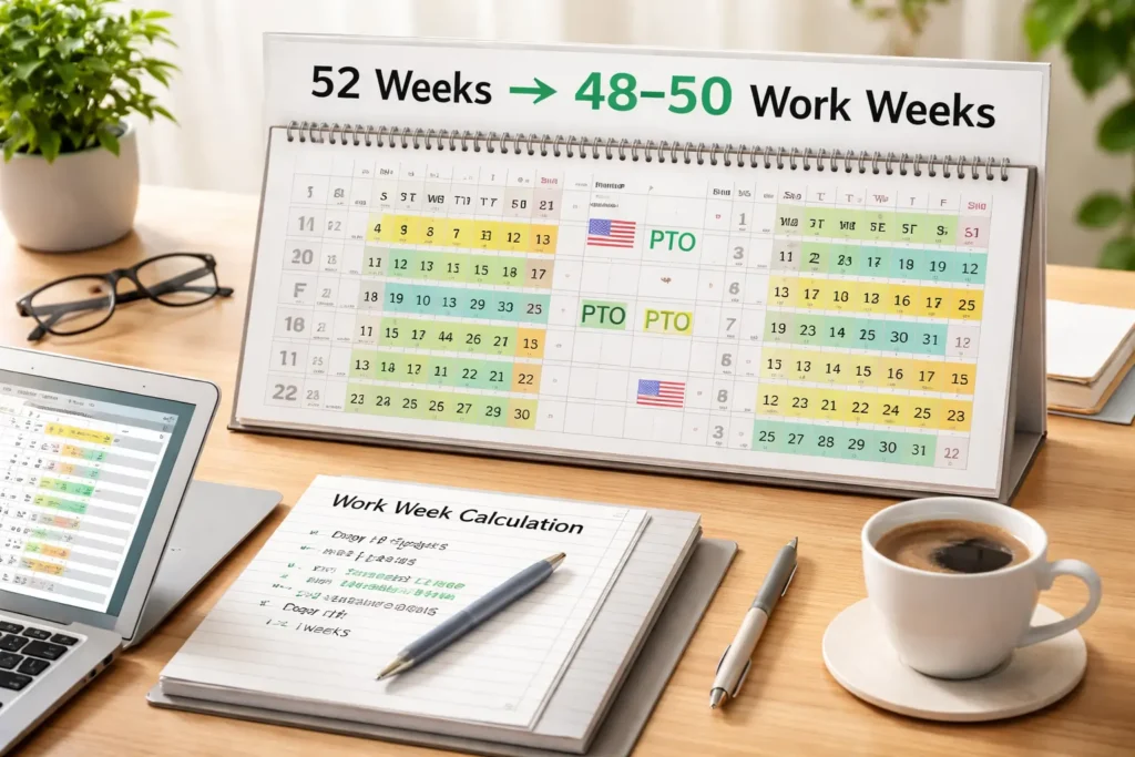 How Many Work Weeks in a Year? Full Breakdown (US) how many work weeks in a year