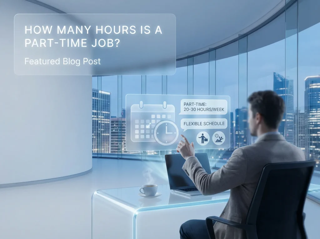 how many hours is a part time job