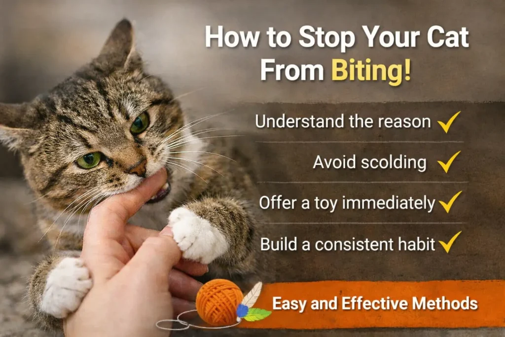How to Stop My Cat From Biting: Easy Guide how to stop my cat from biting